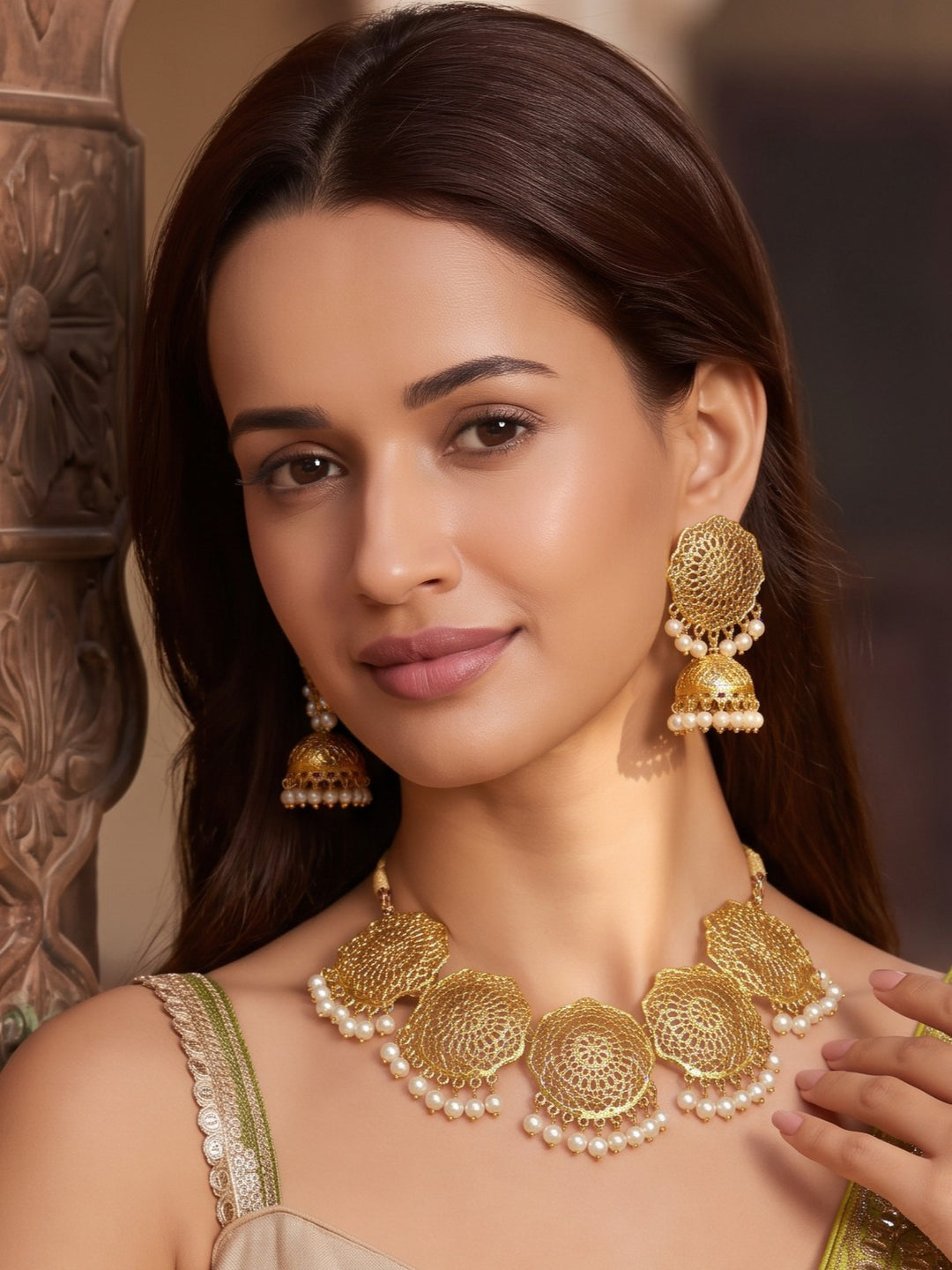 Meenakshi Choker Neckless Set