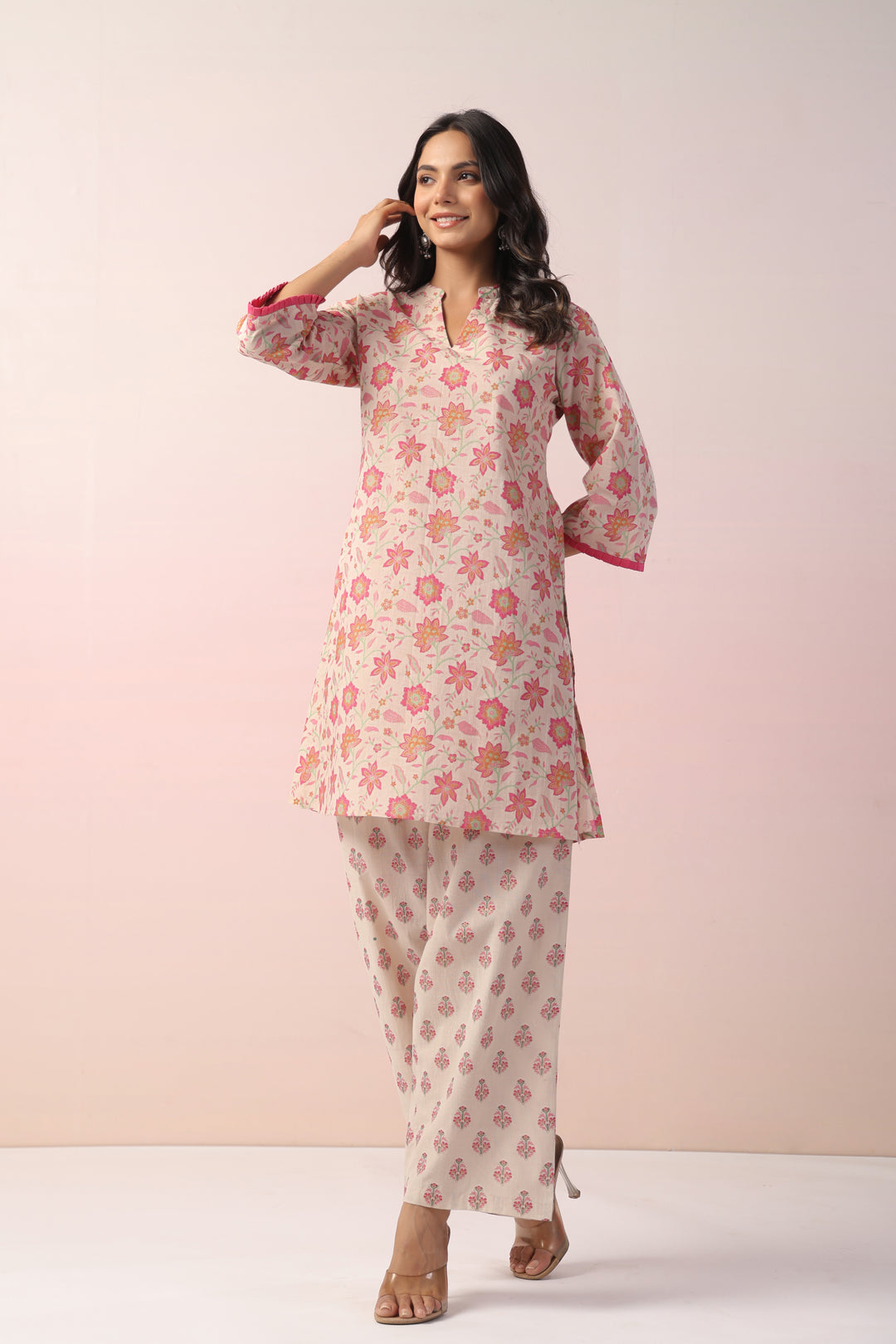 Harshini Pearl Printed Co-ord Set