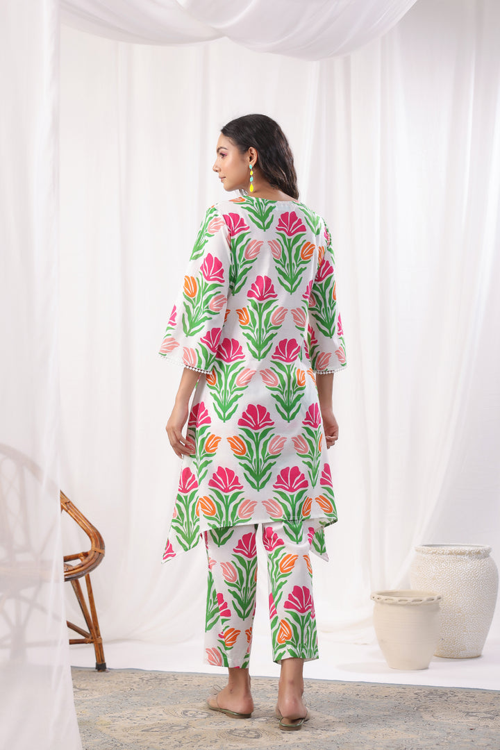 HARSHINI FERN PRINTED CO-ORD SET