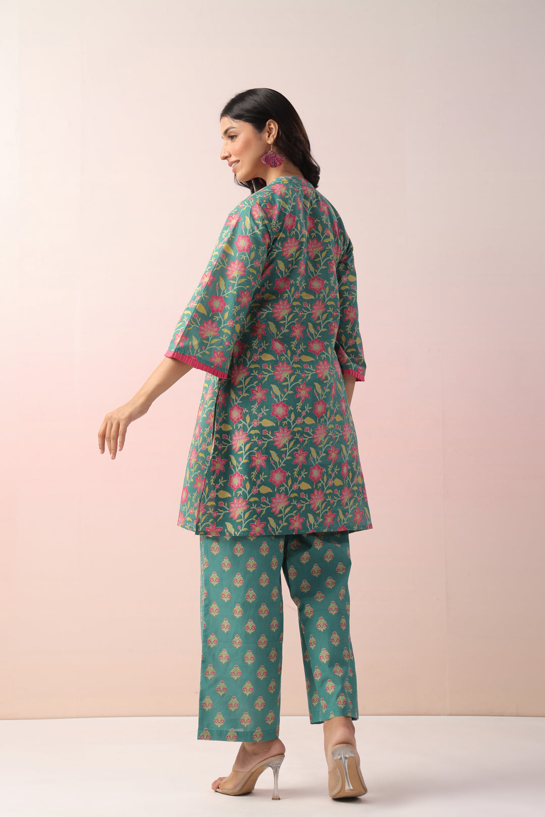 Harshini Moss Printed Co-ord Set