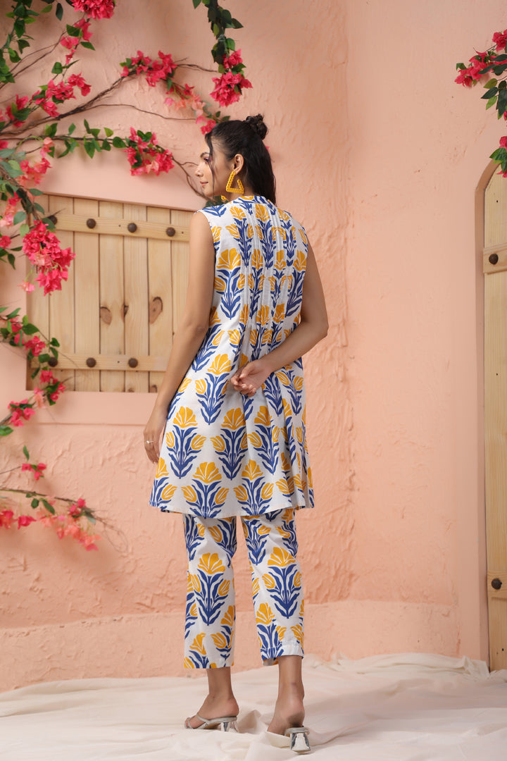 Shamiyana Indigo Printed Co-ord Set