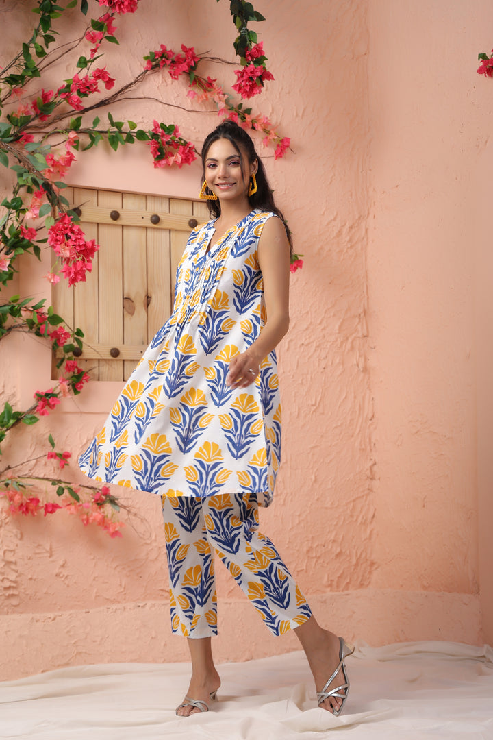 Shamiyana Indigo Printed Co-ord Set