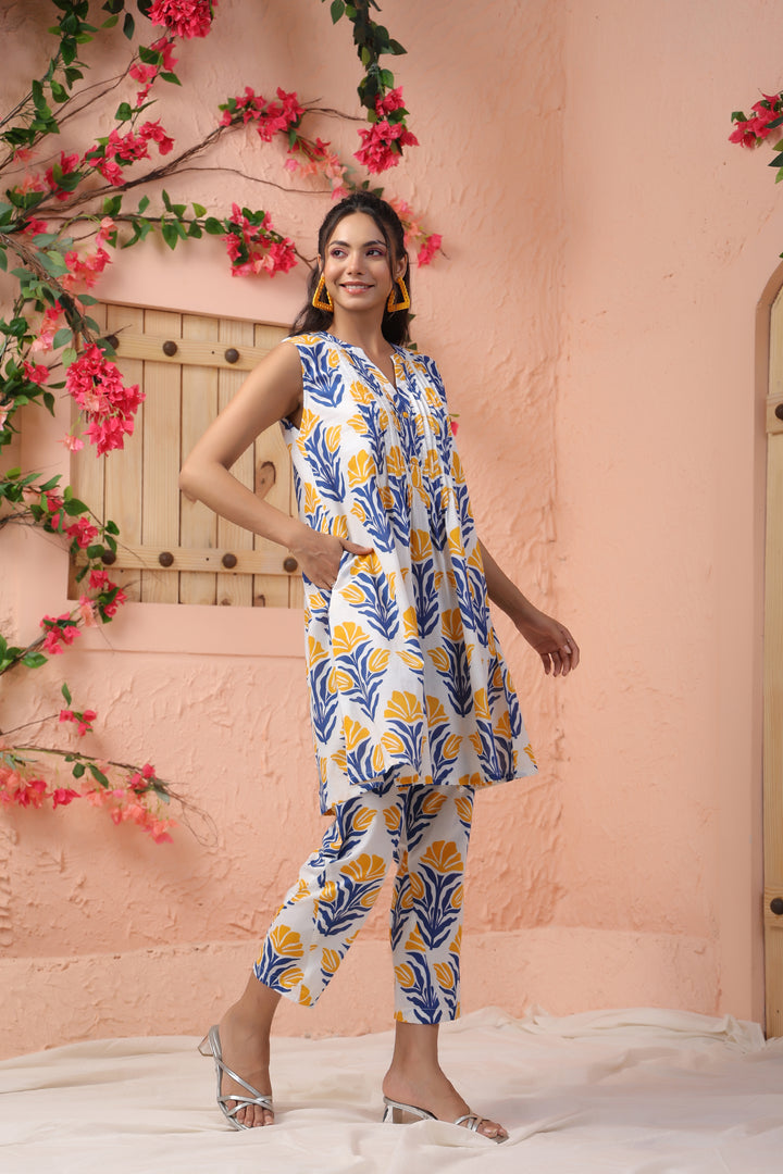 Shamiyana Indigo Printed Co-ord Set