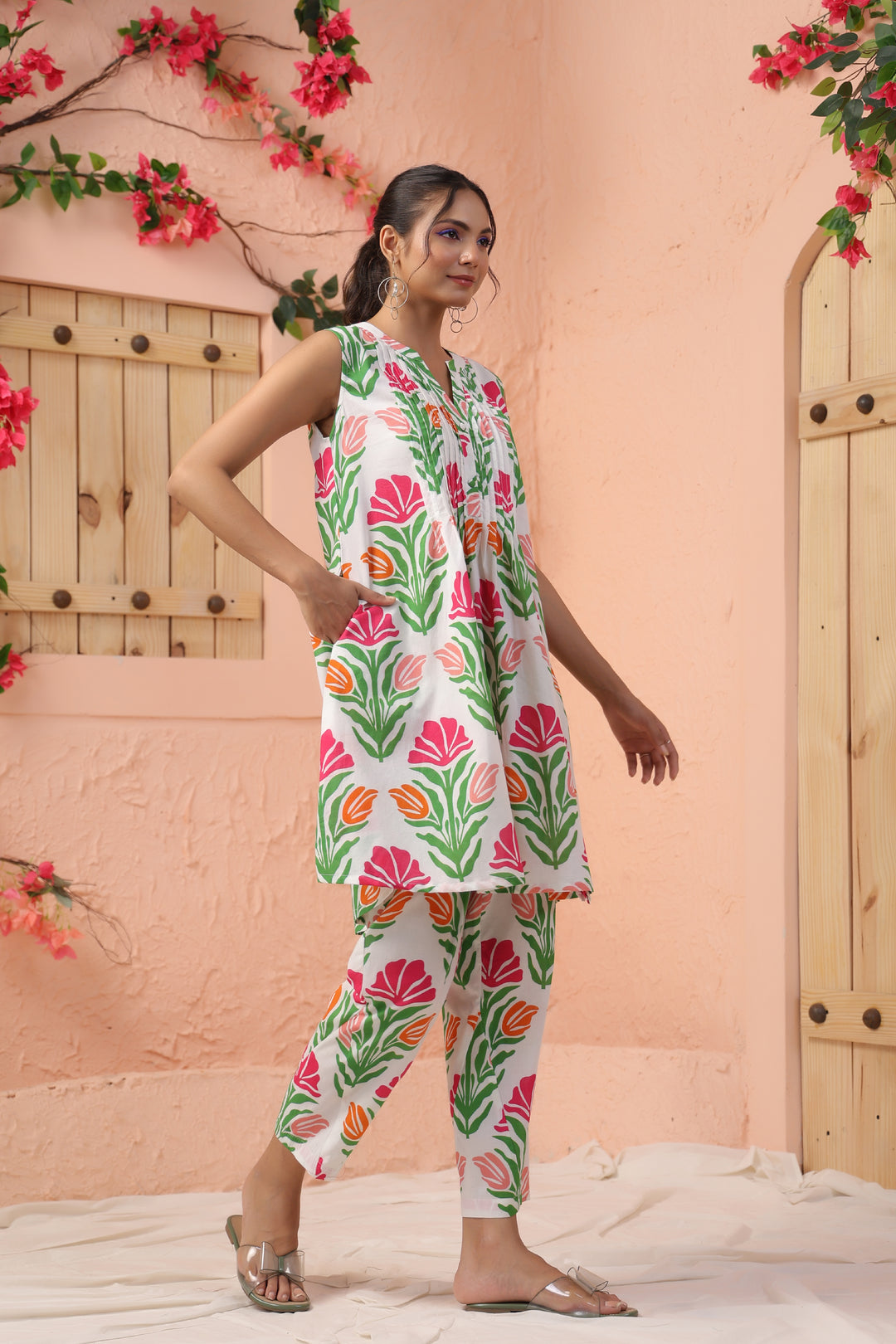 Shamiyana Fern Printed Co-ord Set