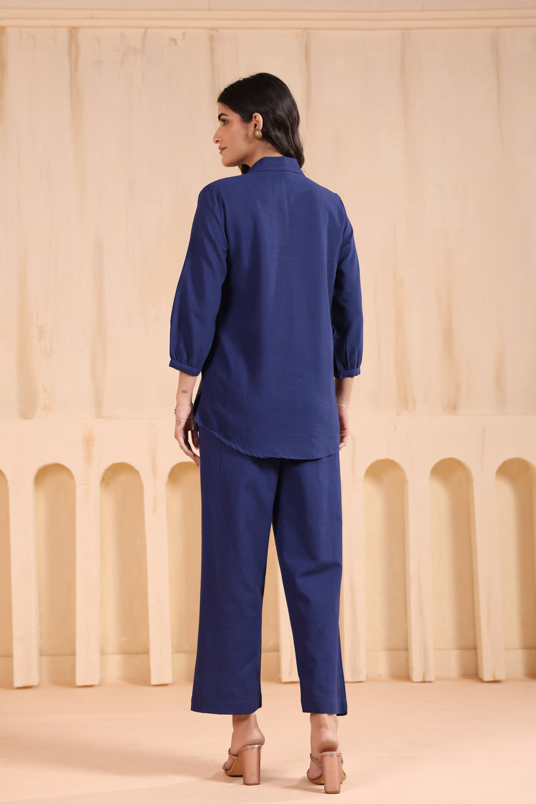 Viyona Indi Floral Embroidered Co-ord Set