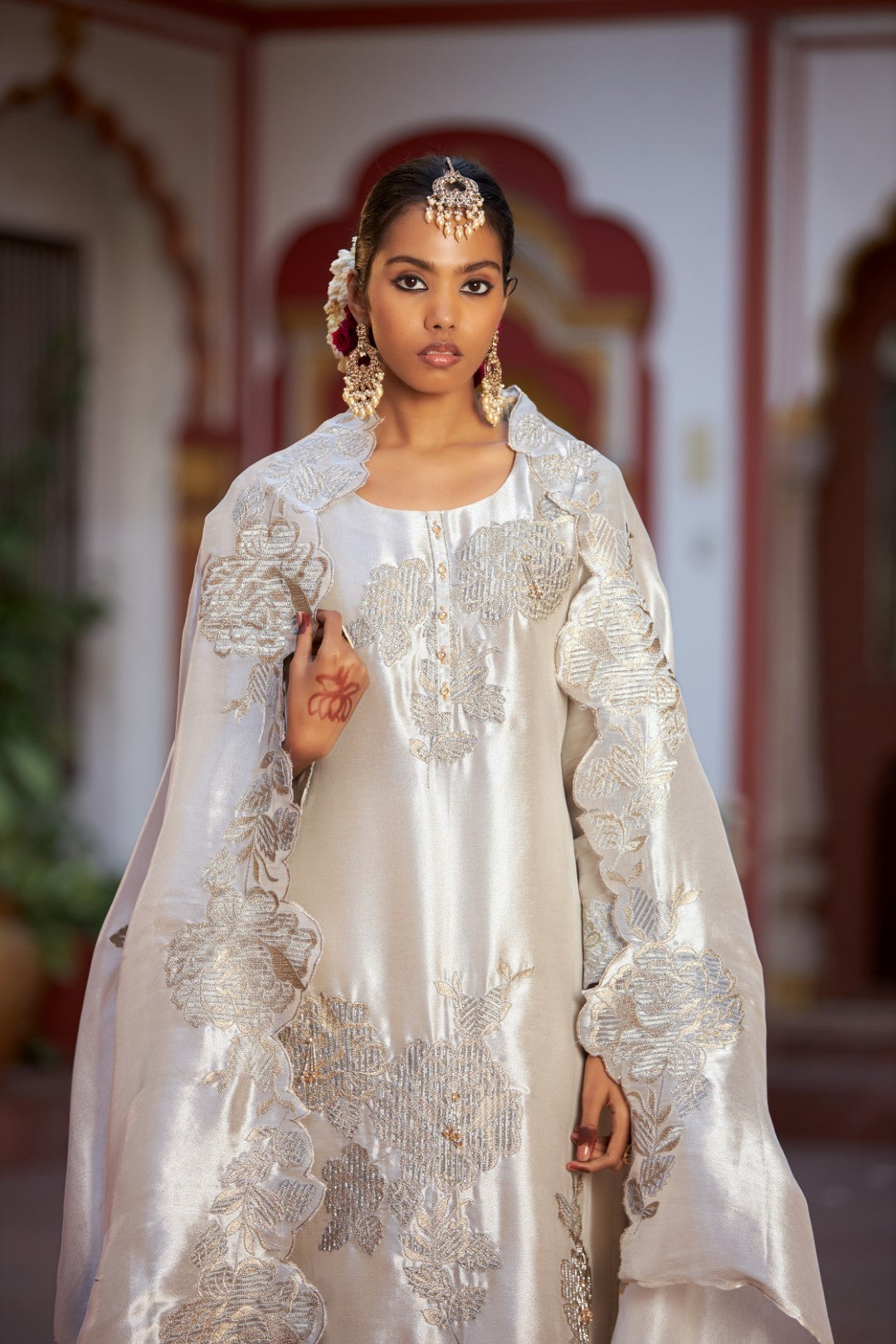 Mihika harp full work suit set