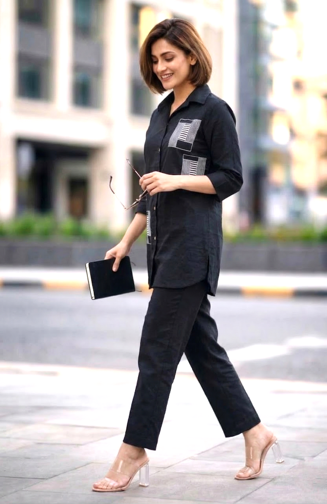 Sorbo sable cotton co-ord set