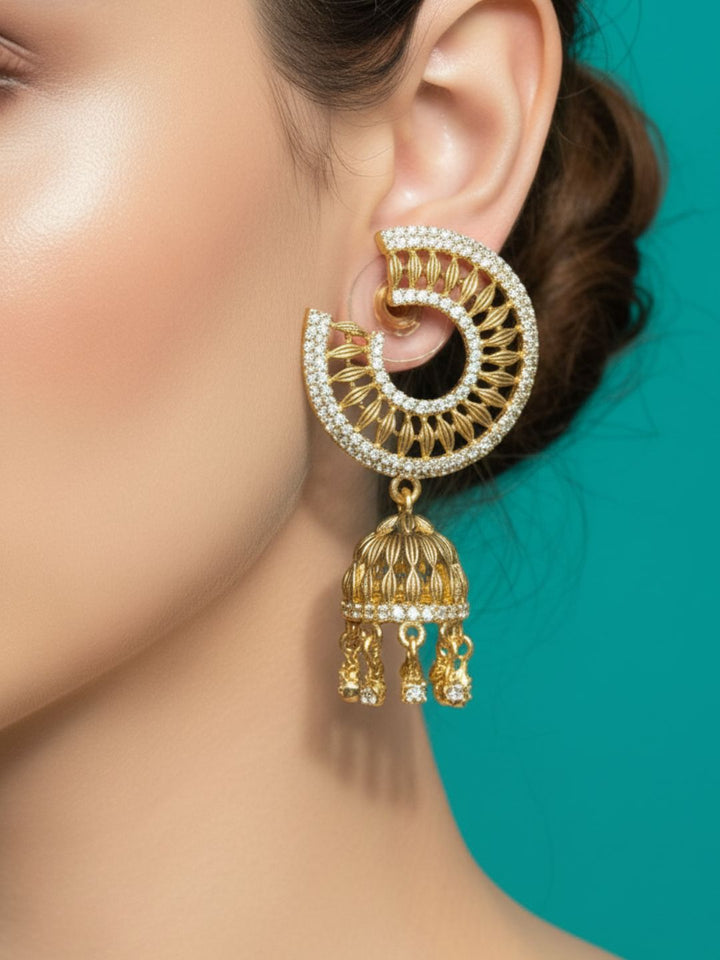 Antara Oxidised Earrings