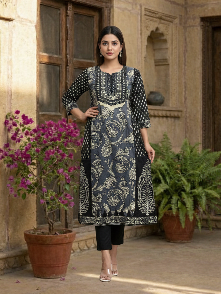 Reet Swish Printed Suit Set