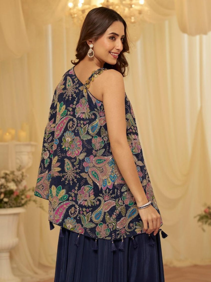 Umaira Azure Designer Fusion Wear set