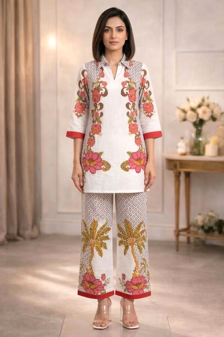 Akshara Pearl printed co-ord set