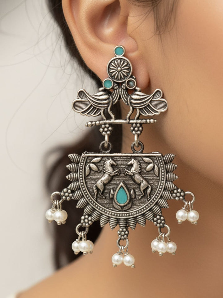 Antaara Oxidised Earrings
