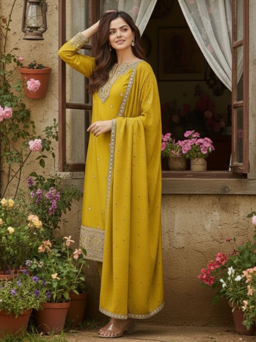 Lopa Amber Full Work Suit Set