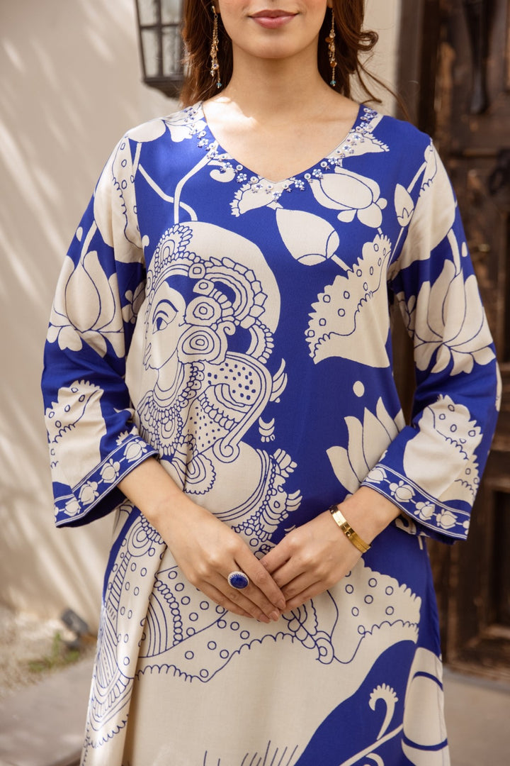 Karen aure printed kurta pant set