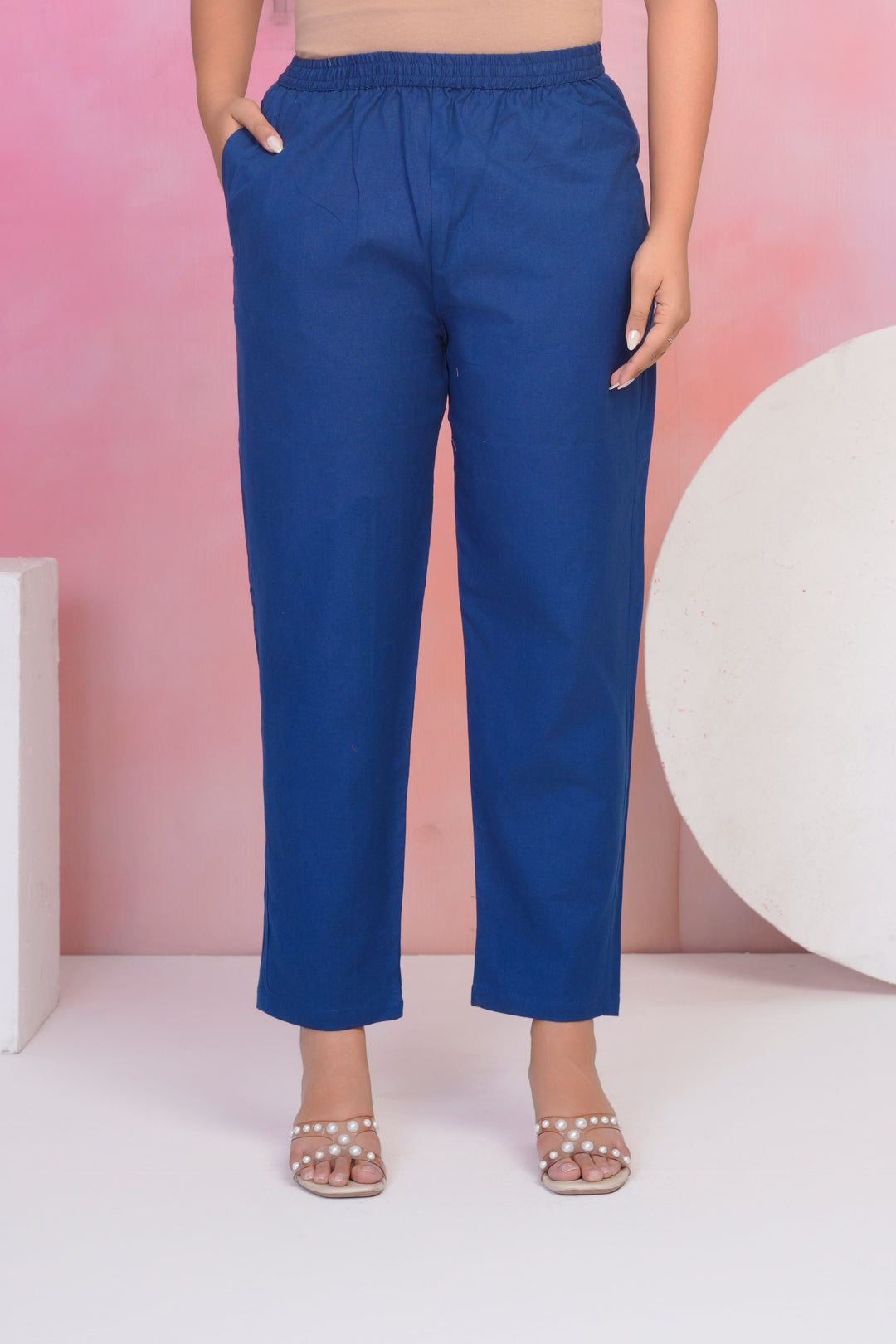 Vaidehi indi embroidery cotton co-ord set