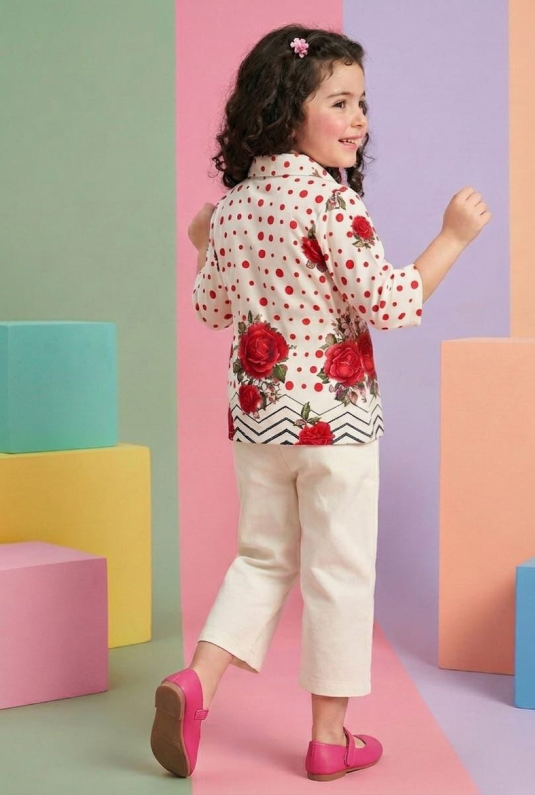 Joy lily cotton co-ord set