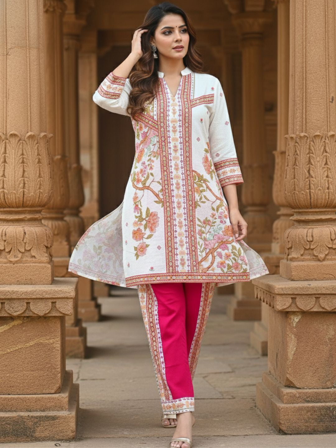 Reet Barbie Printed Co-ord Set