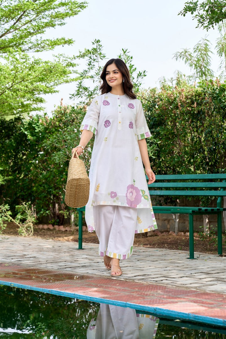 Tatva Allium Cotton Co-ord set