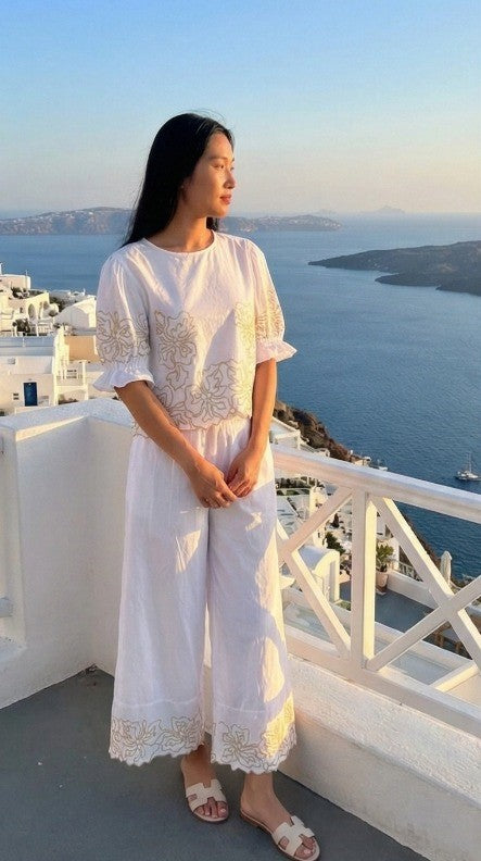 Noya Daisy Cotton Co-ord set