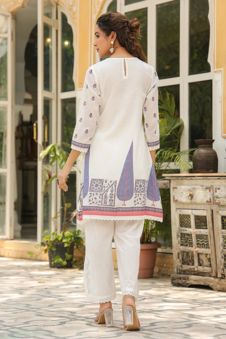 Dagdai iris cotton co-ord set