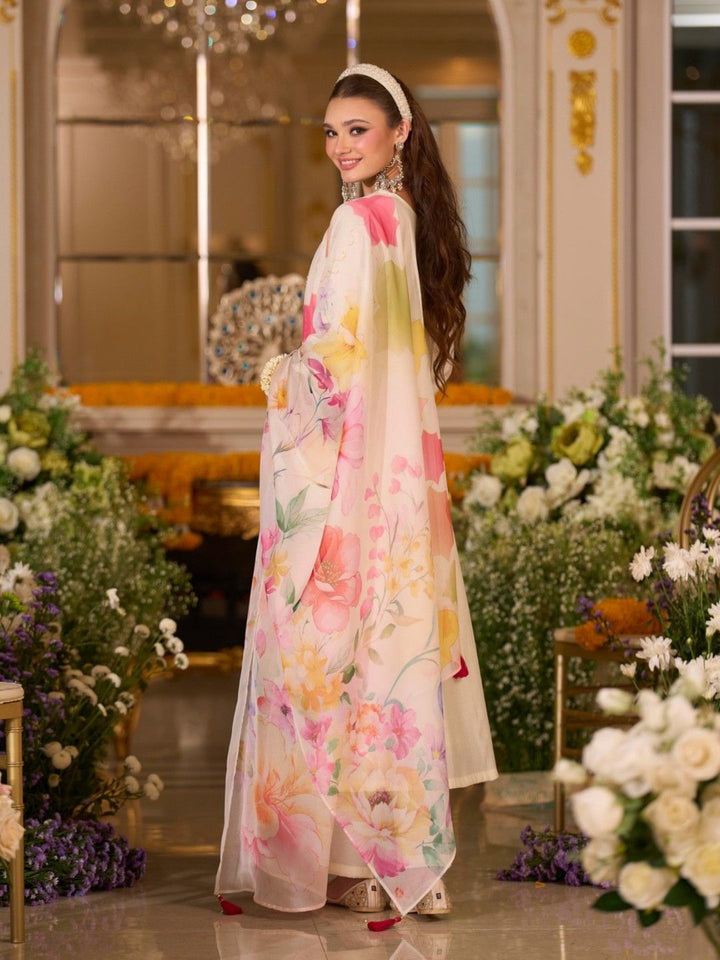 Nazia angel embroidery lawn suit set