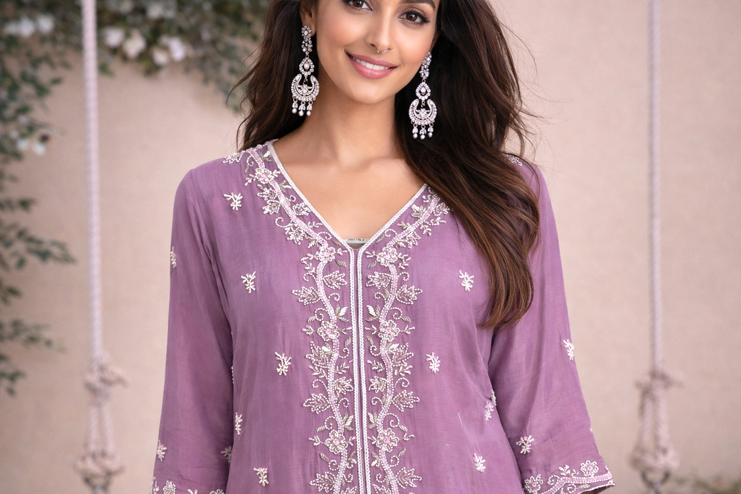 Rasā Lilac Handwork Luxury Set