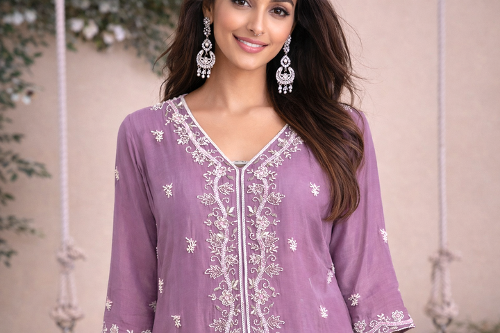 Rasā Lilac Handwork Luxury Set