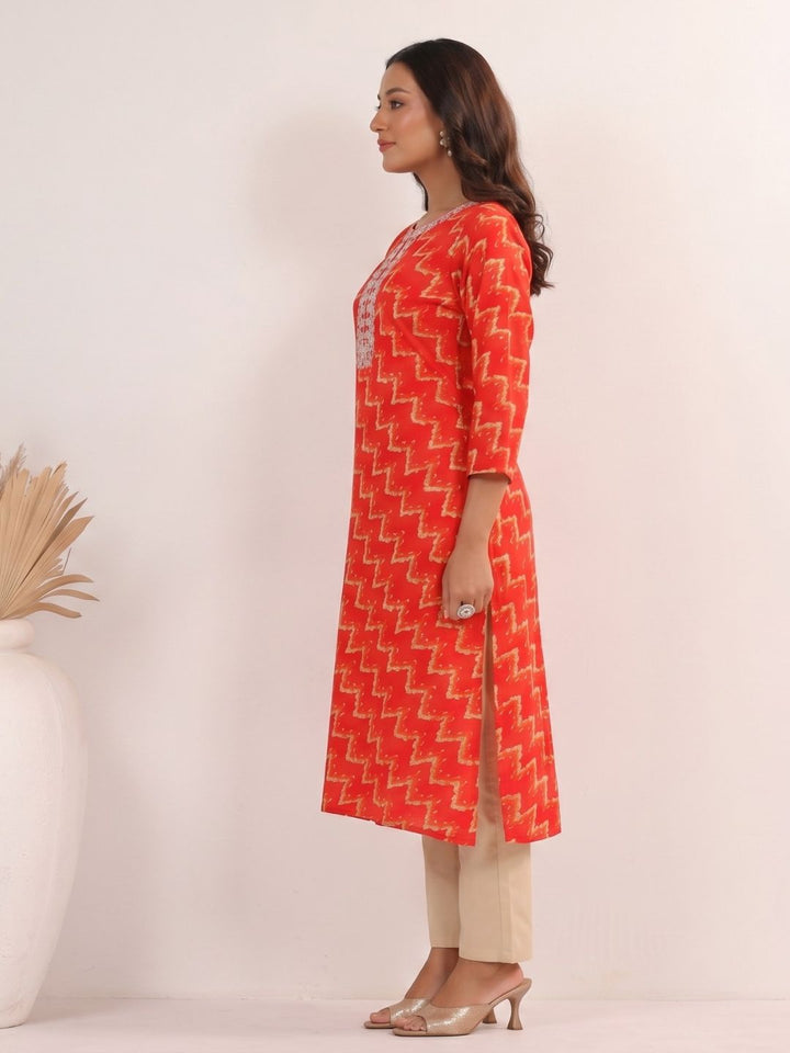 Varisha Tango Printed Work Kurti