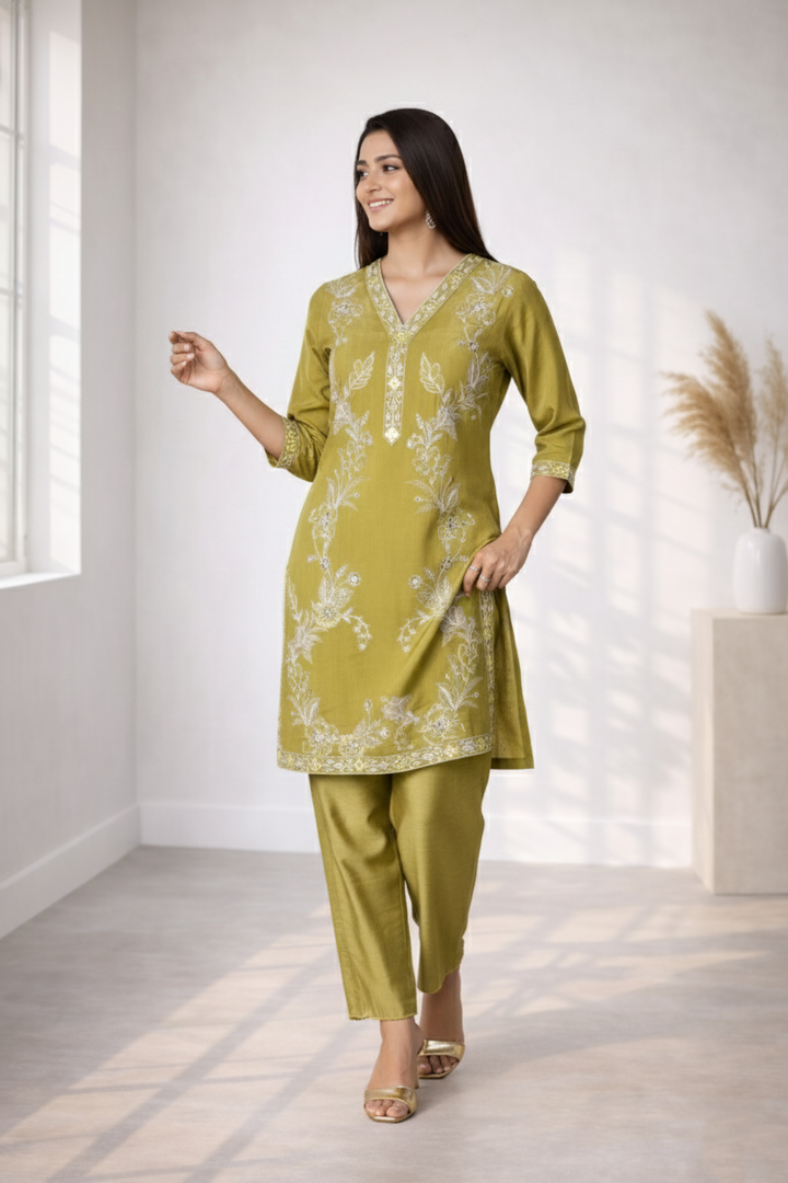 Anumeha Alpine Work Co-ord Set