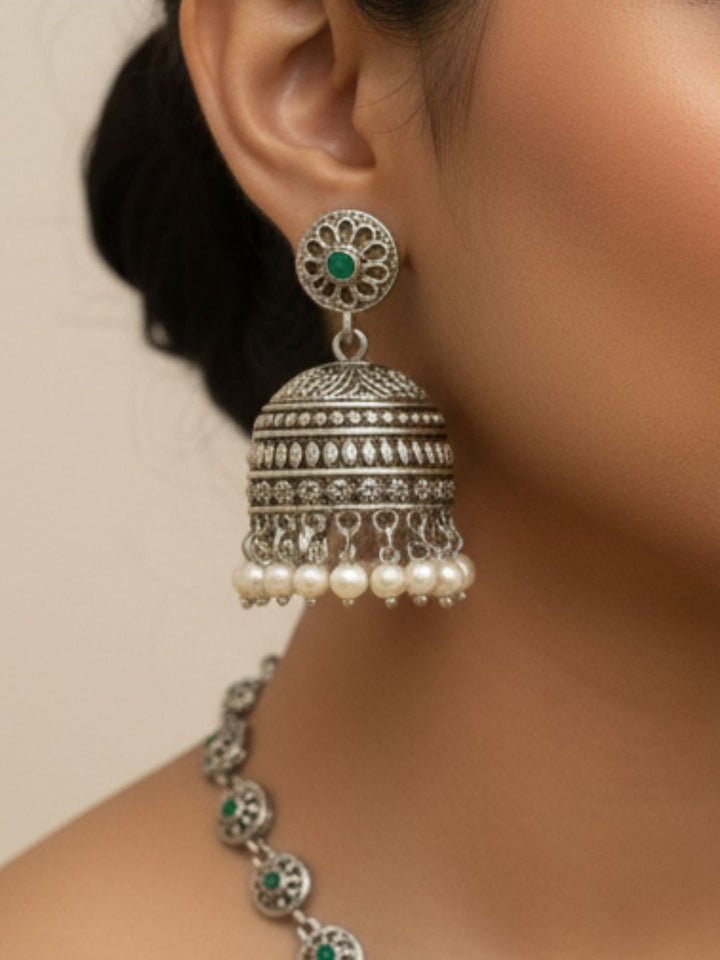 Antaara Oxidised necklace set