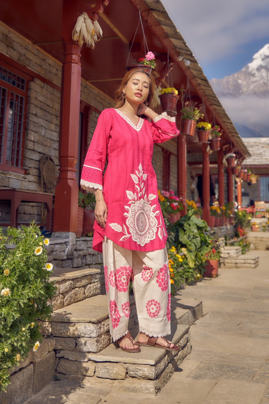 Wespret brink cotton co-ord set