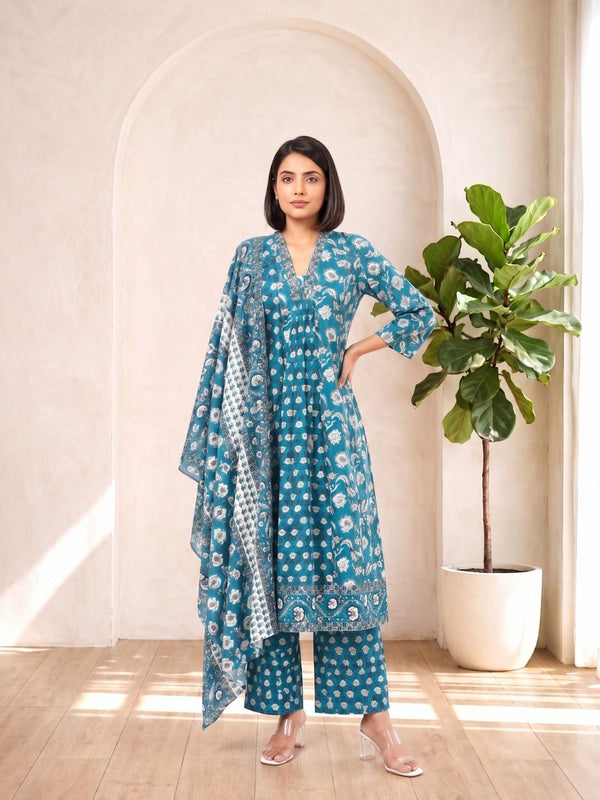 Bodhi Tiffany Pure Cotton Suit Set