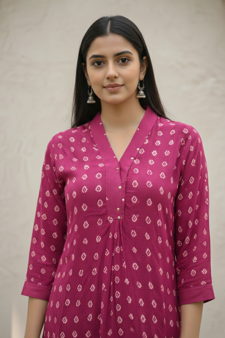 Midushi Rose  Co-ord Set