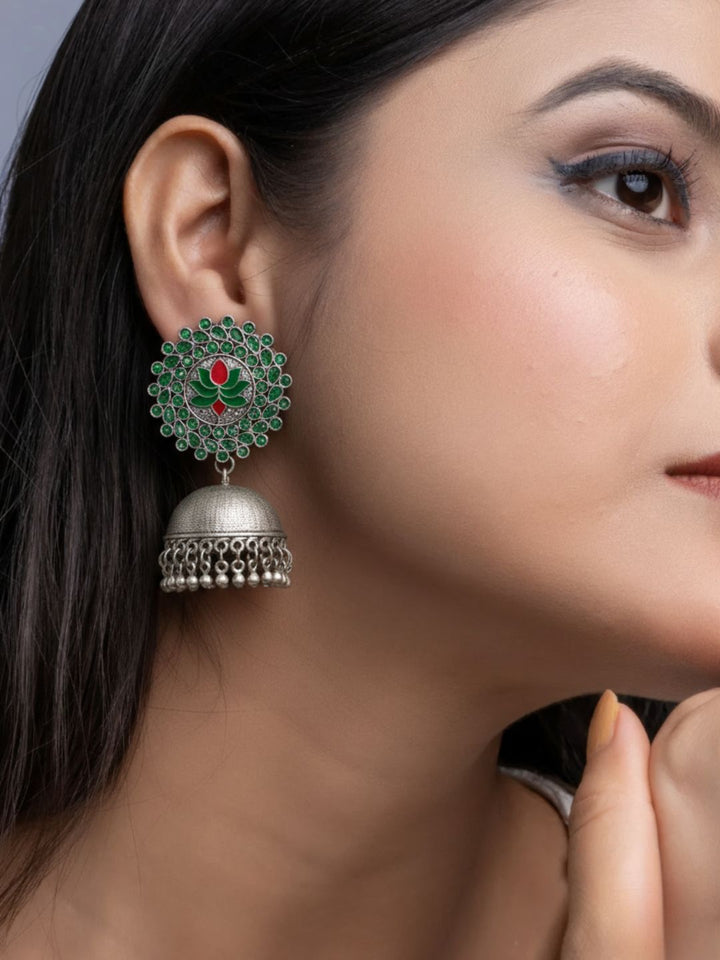 Antara Oxidised Earrings