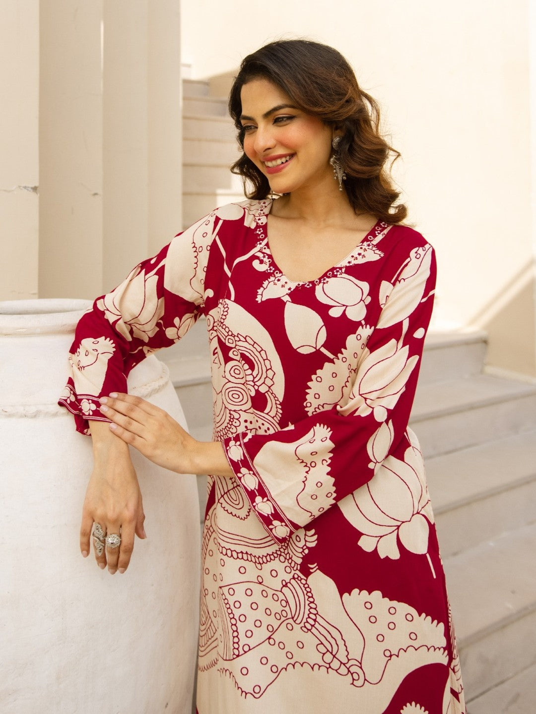 Karen persian cotton kurta pant set