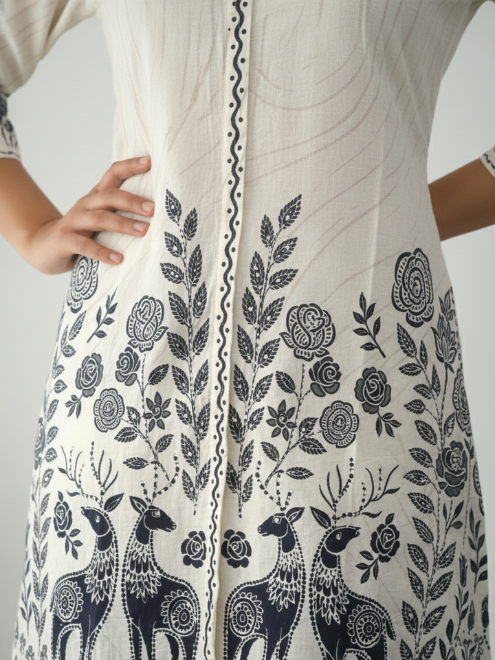 Reet Dove Embroidered Co-ord Set