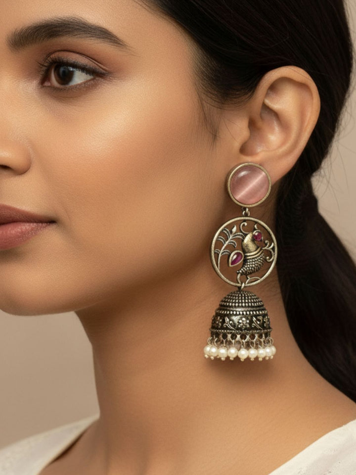 Antara Oxidised Earrings