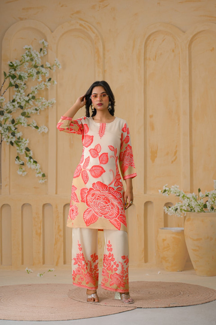 Ambu jasper printed co-ord set