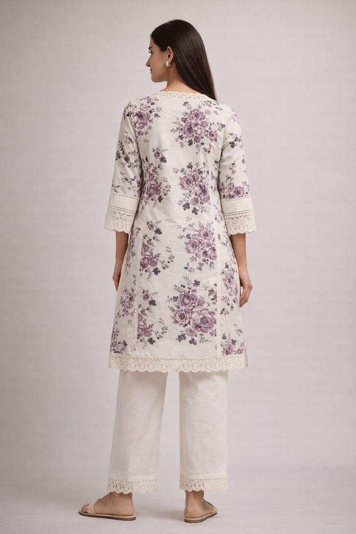 Surbhi allium cotton co-ord set