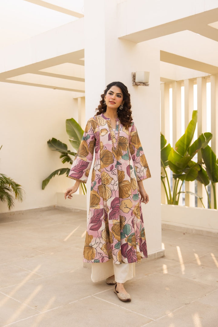 Karen willow cotton kurta pant set