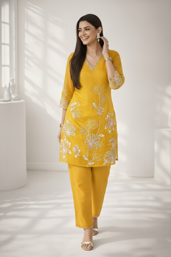 Anumeha Maze full work co-ord set