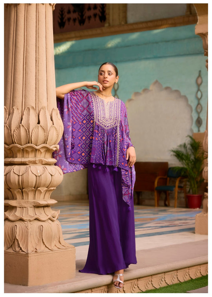 Aster Imperial full work Kaftan pant set