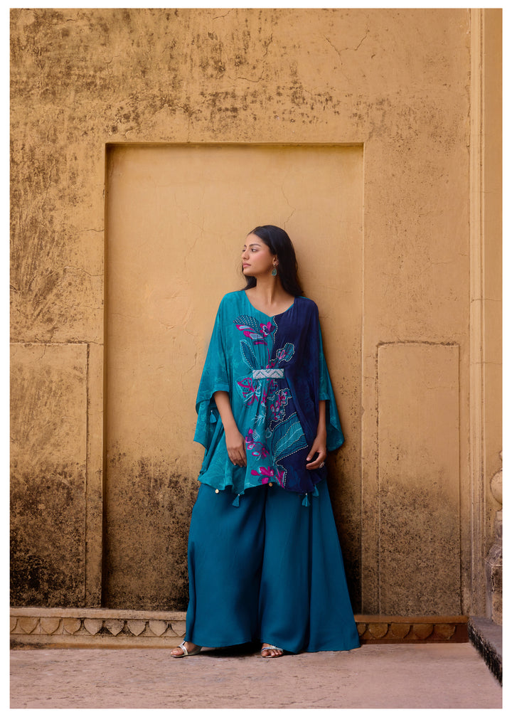 Aster Nile full work Kaftan pant set