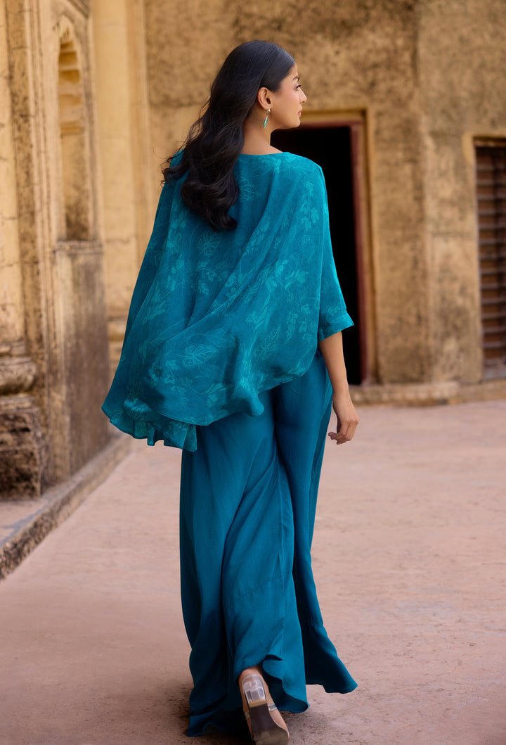 Aster Nile full work Kaftan pant set