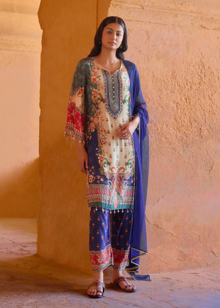 Aster azure full work premium suit set