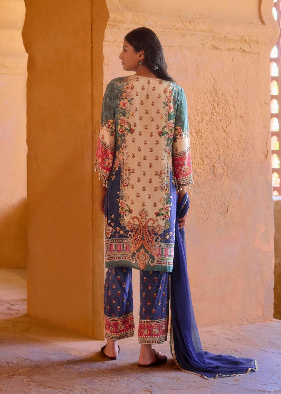 Aster azure full work premium suit set