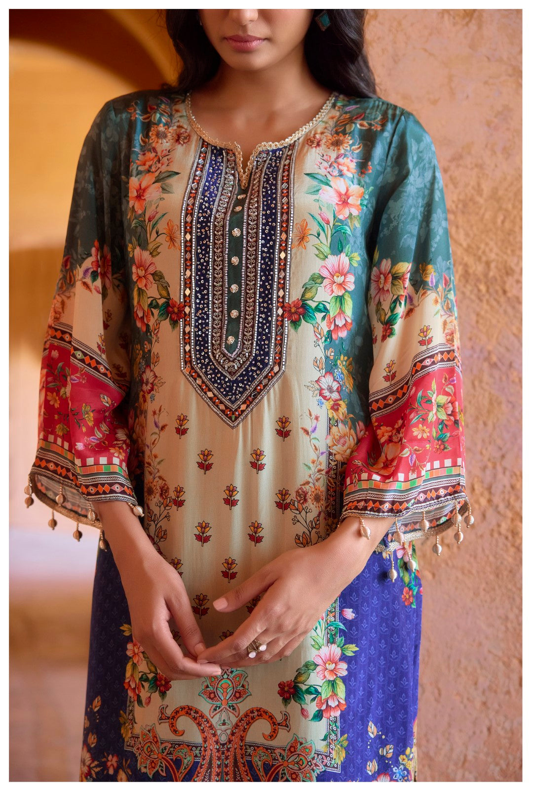 Aster azure full work premium suit set