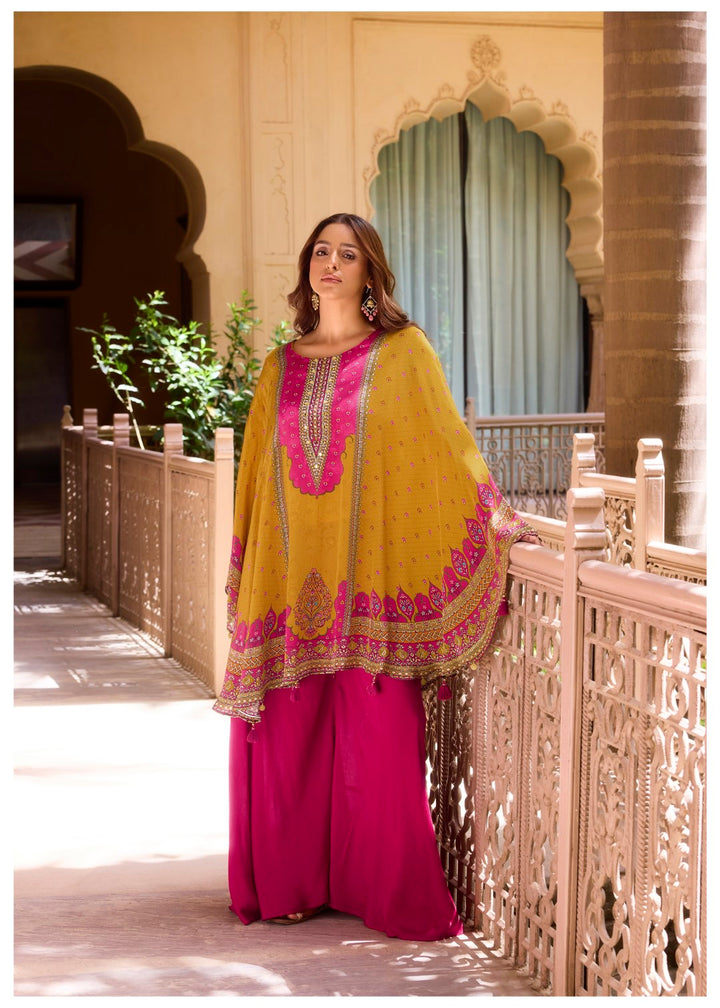 Aster Mellow full work Kaftan pant set