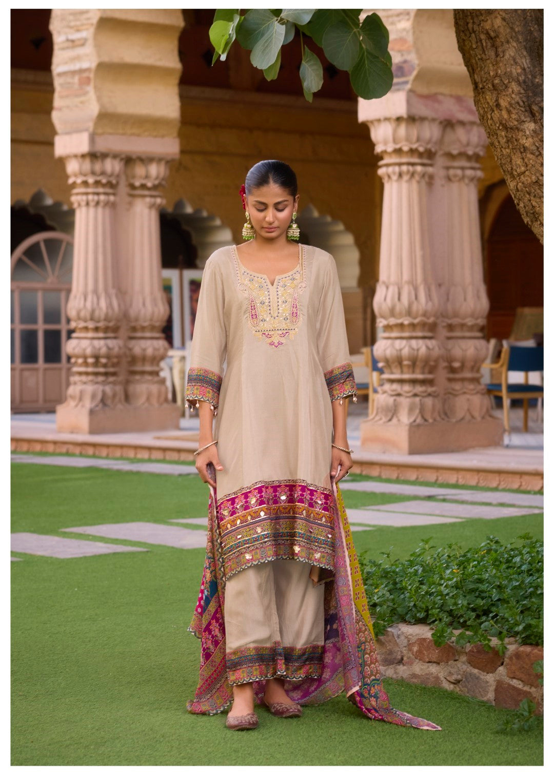 Aster Daisy full work suit set