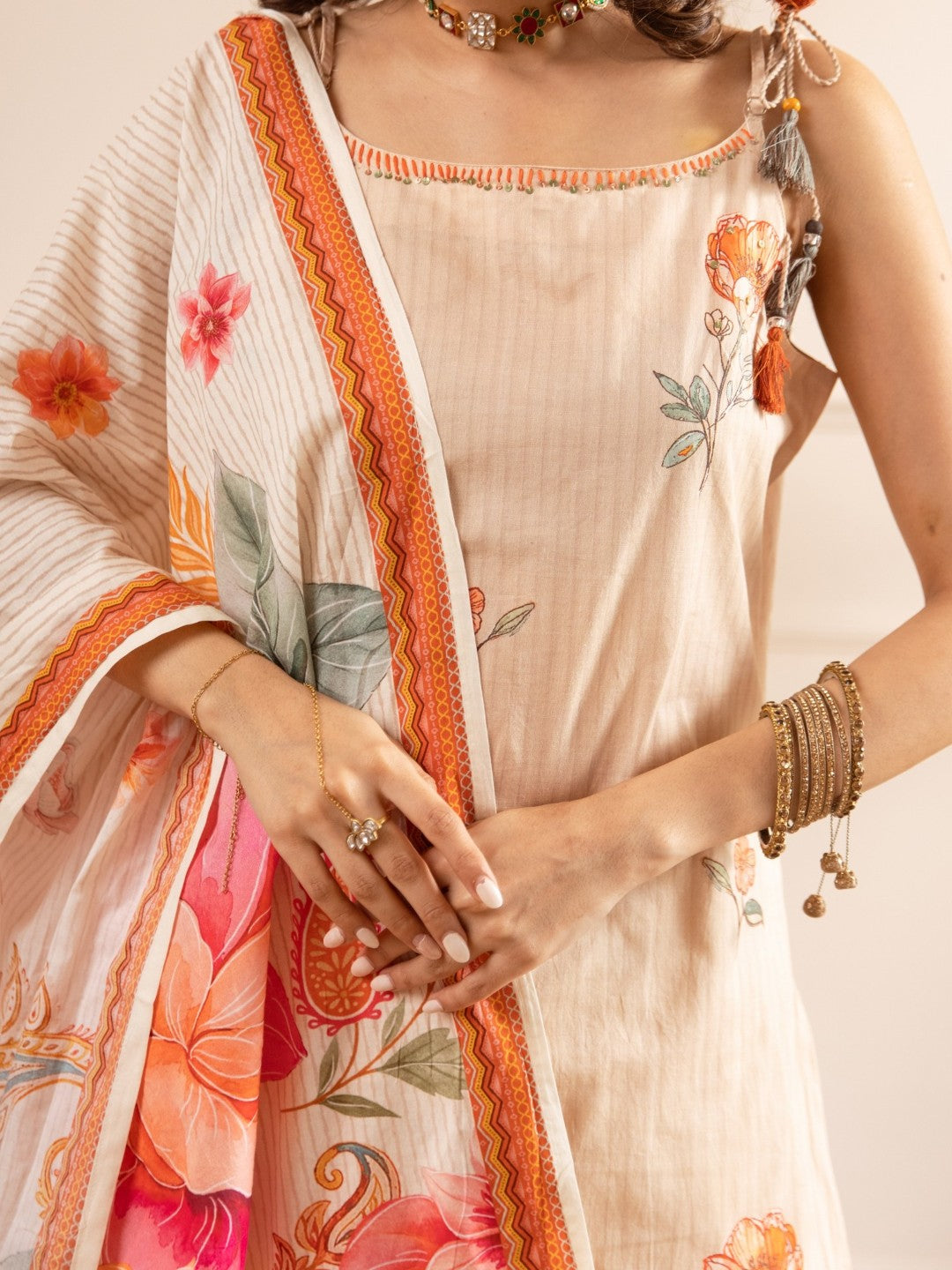 Karen alice cotton suit set